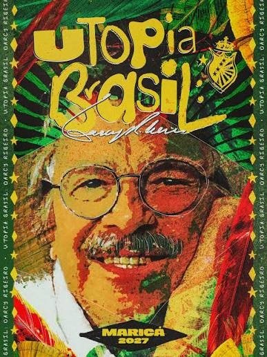 Cartaz do enredo Utopia Brasil — União de Maricá 2027