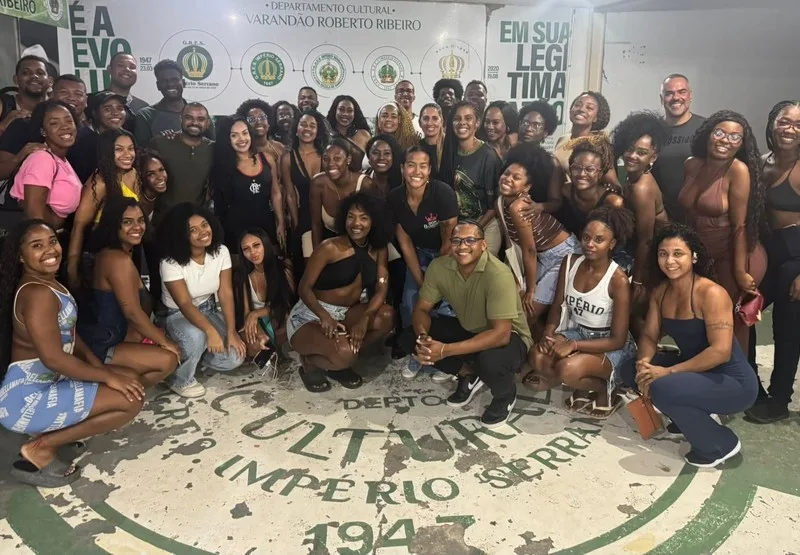 Carolline Cardoso celebra conquistas da Ala de Passistas do Império Serrano e inicia preparação para o Carnaval 2027