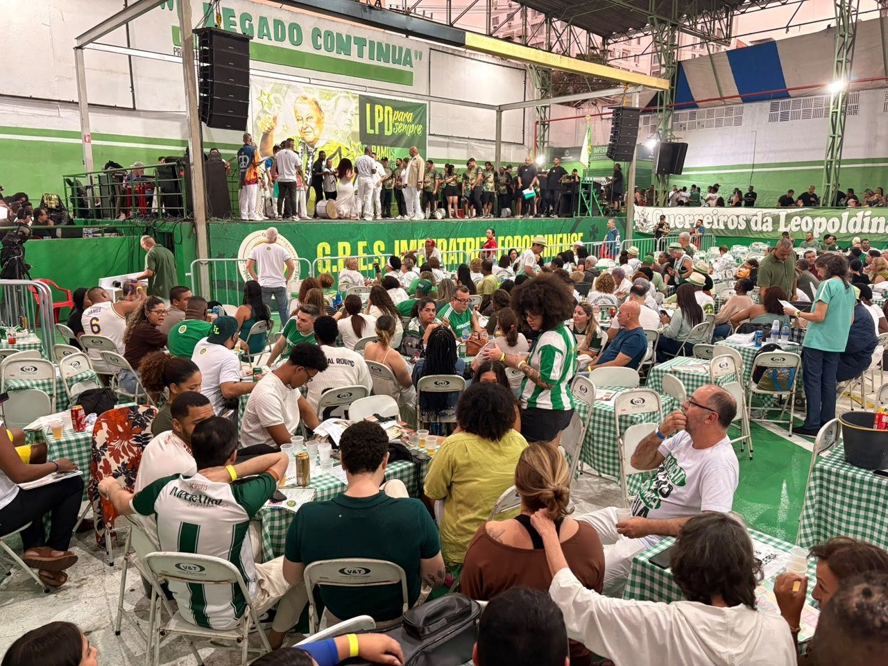Imperatriz Leopoldinense realiza mais uma fase eliminatória de sua disputa de samba-enredo nesta sexta-feira