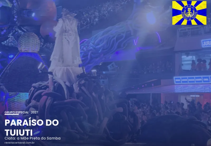 Tuiuti aposta tudo em Tia Ciata para 2027 com samba que promete marcar época