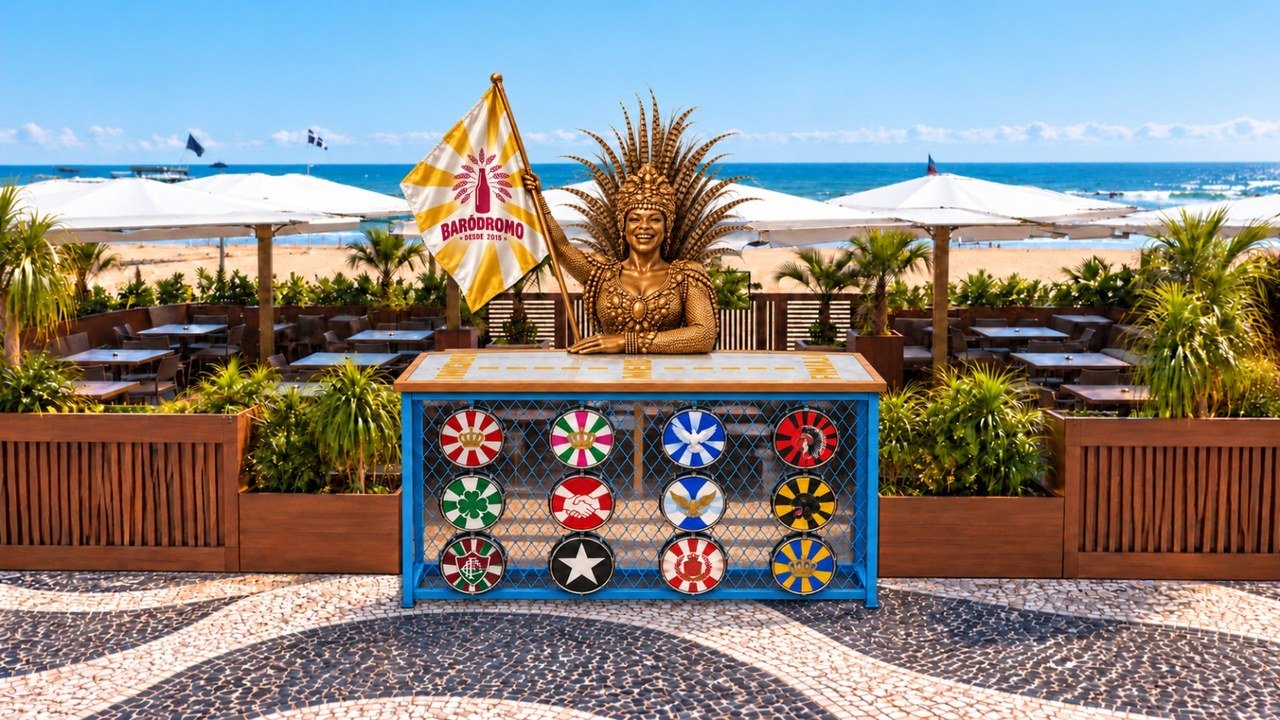Baródromo inaugura quiosque no Posto 3 de Copacabana neste sábado (31)
