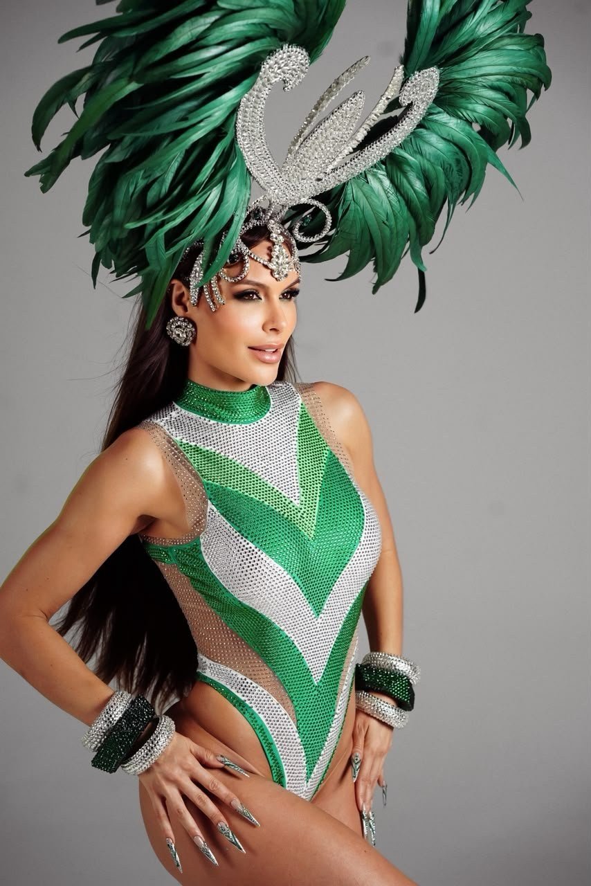 Fernanda Lacerda, a “Mendigata” do Pânico, é a nova musa da Mocidade Independente de Padre Miguel