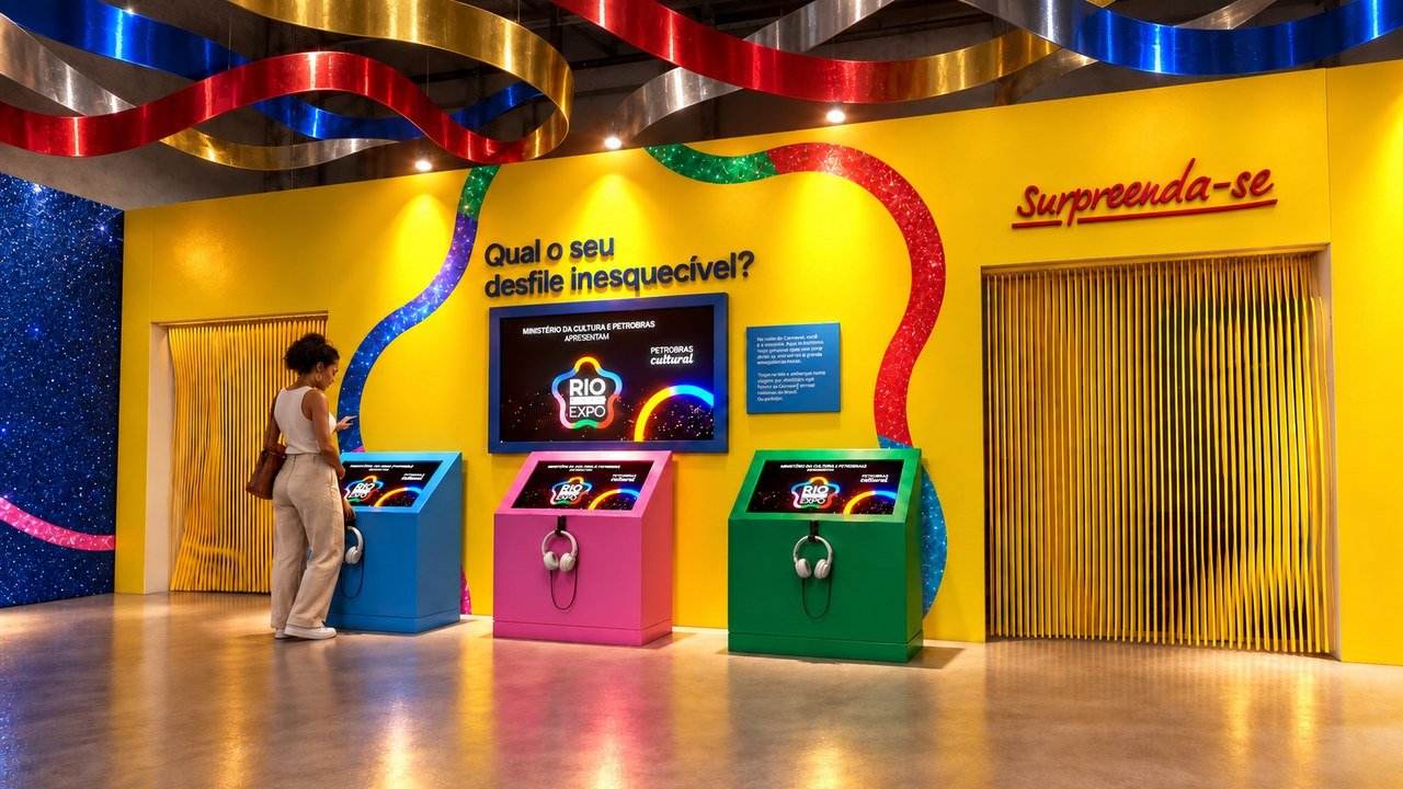 “Rio Carnaval Expo”: Exposição inédita, imersiva e multissensorial une espetáculo, identidade e memória