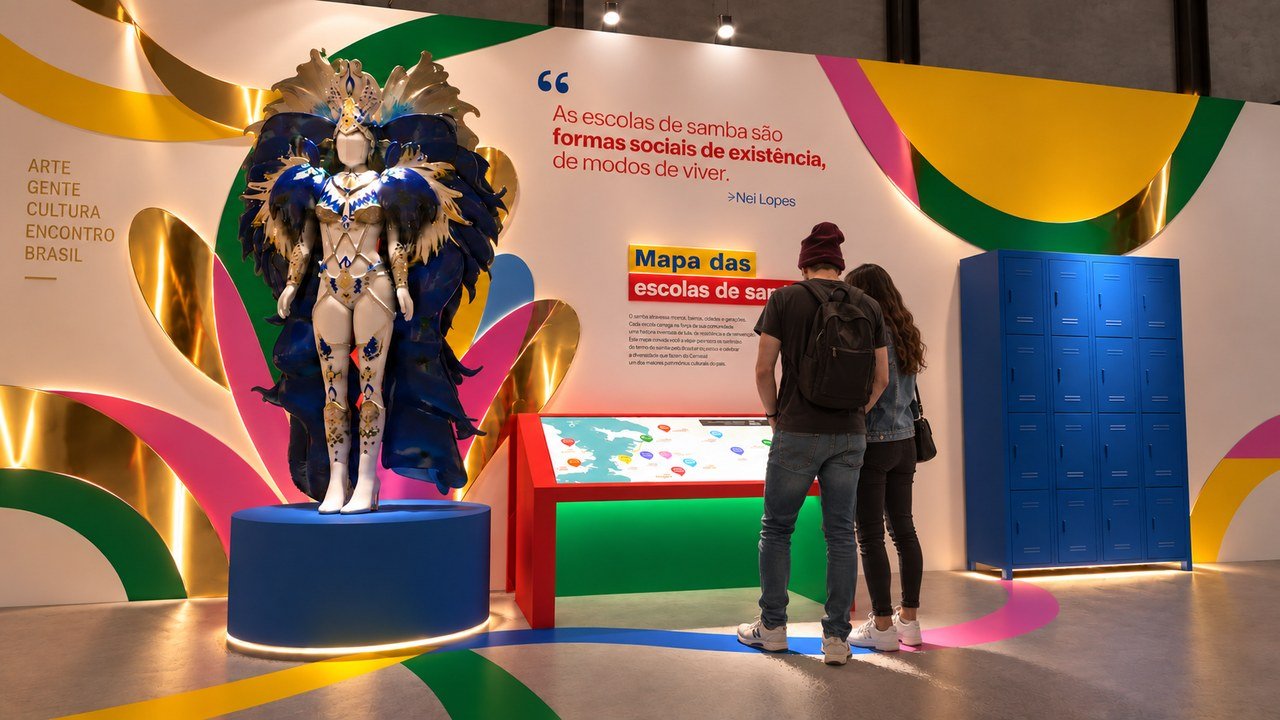 “Rio Carnaval Expo”: Exposição inédita, imersiva e multissensorial une espetáculo, identidade e memória