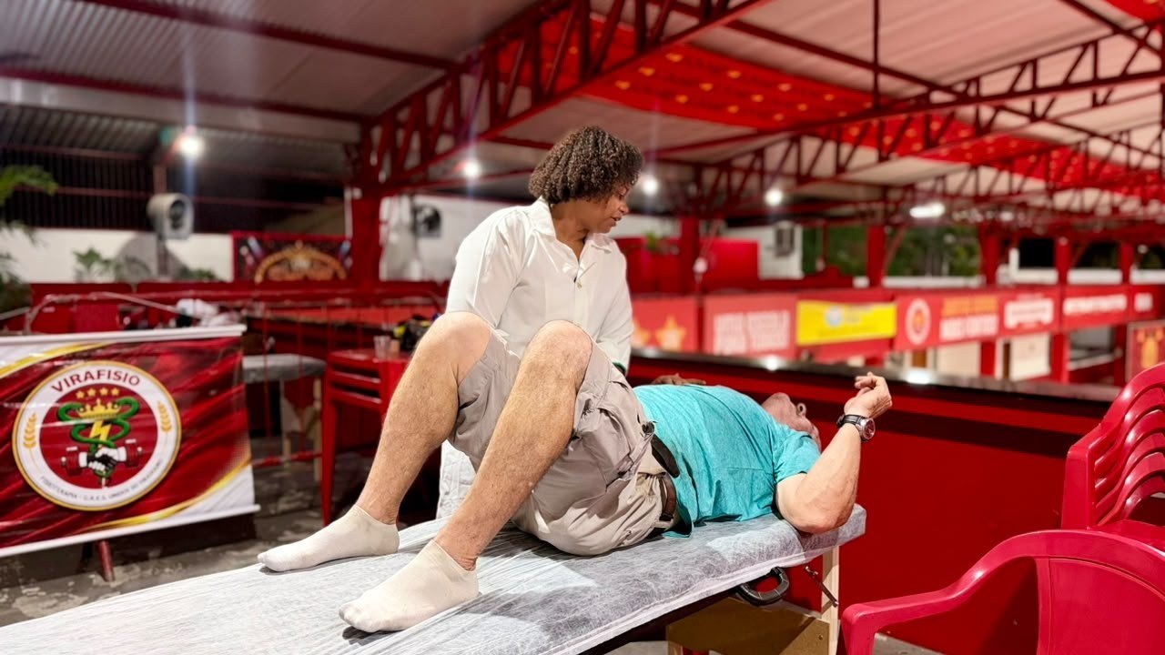 Ritmistas da Viradouro Recebem Atendimento com Estudantes de Fisioterapia Antes dos Ensaios