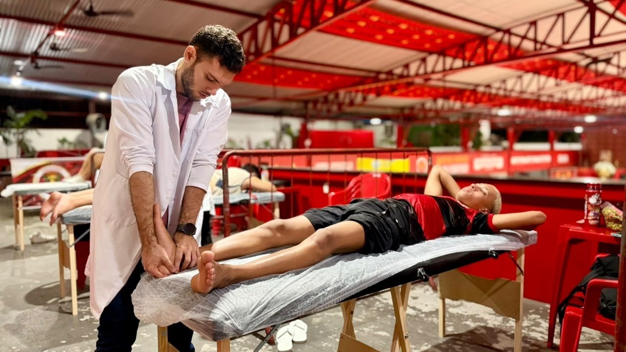 Ritmistas da Viradouro Recebem Atendimento com Estudantes de Fisioterapia Antes dos Ensaios