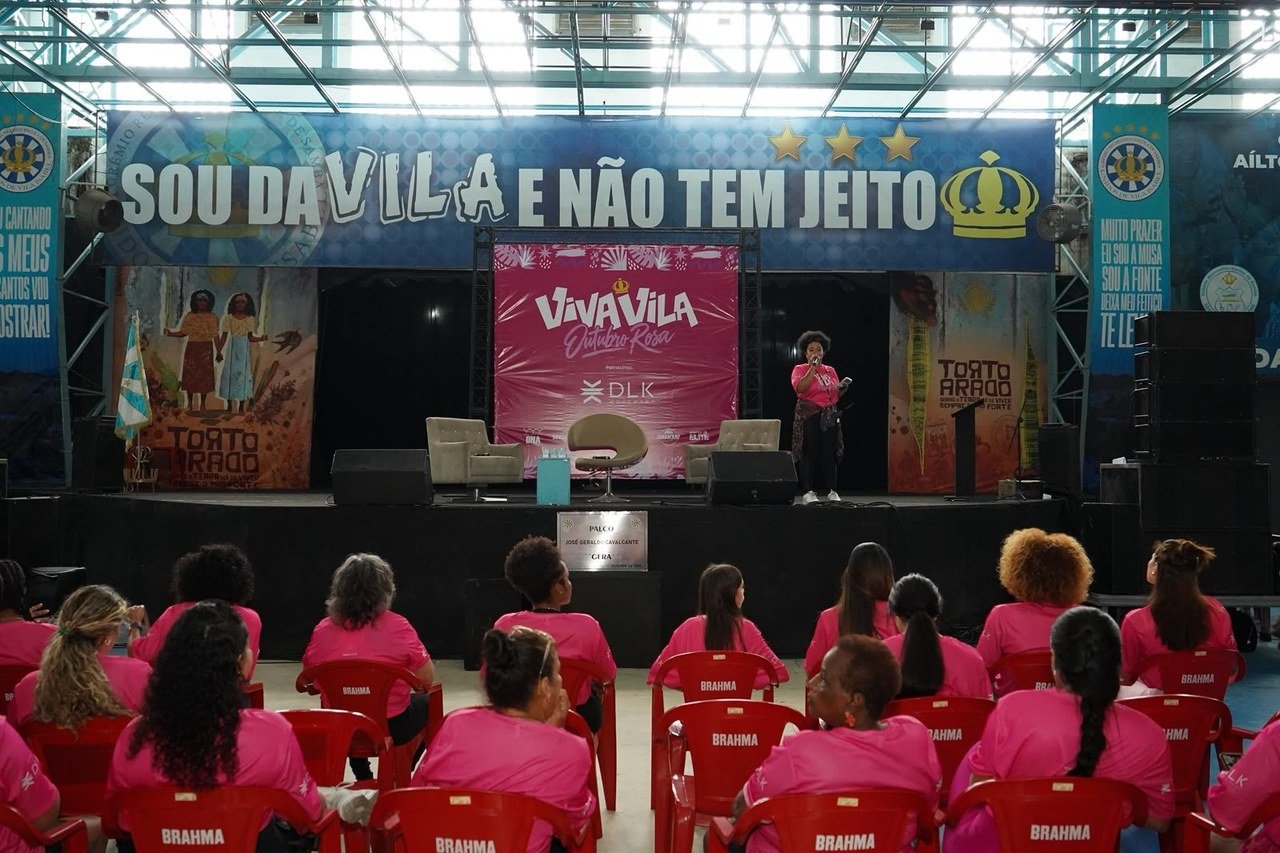 Unidos de Vila Isabel promove ação do Viva Vila dedicada à saúde e ao bem-estar da mulher