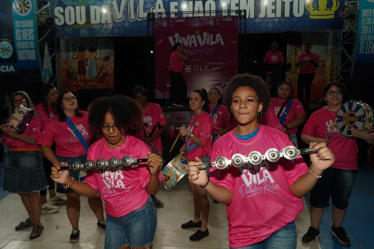 Unidos de Vila Isabel promove ação do Viva Vila dedicada à saúde e ao bem-estar da mulher