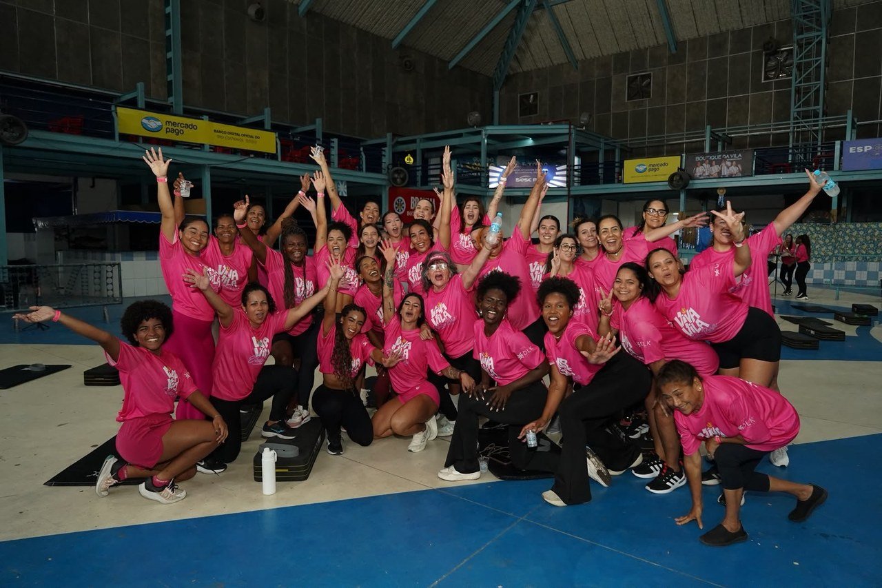 Unidos de Vila Isabel promove ação do Viva Vila dedicada à saúde e ao bem-estar da mulher