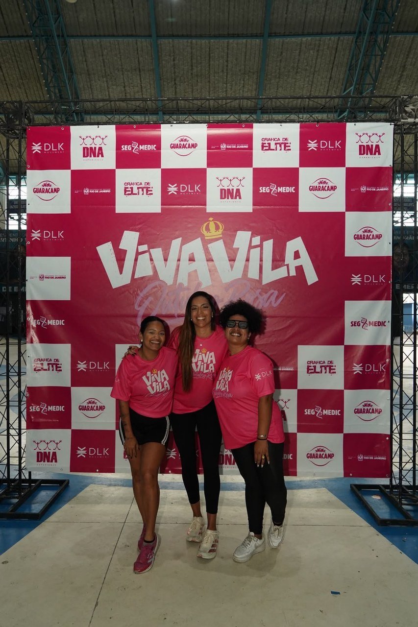Unidos de Vila Isabel promove ação do Viva Vila dedicada à saúde e ao bem-estar da mulher