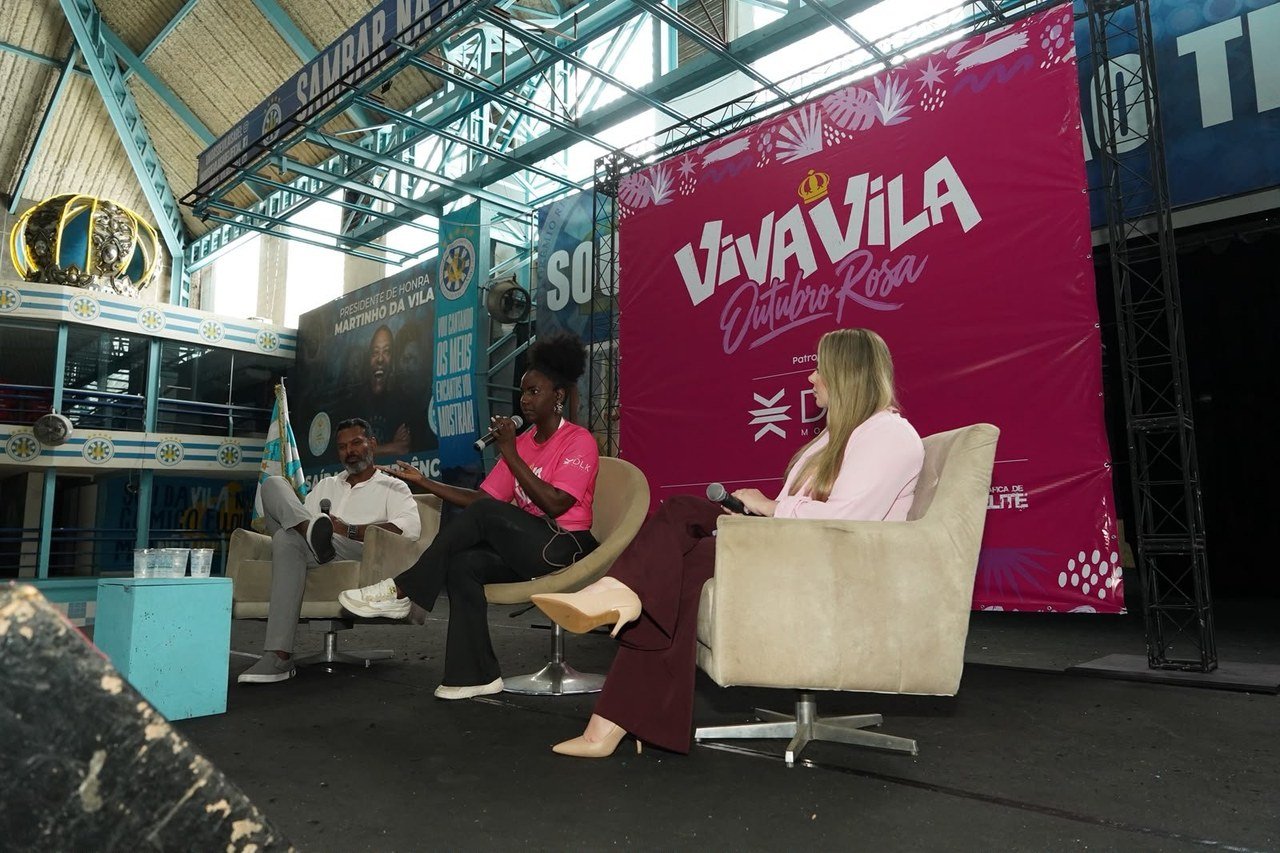 Unidos de Vila Isabel promove ação do Viva Vila dedicada à saúde e ao bem-estar da mulher